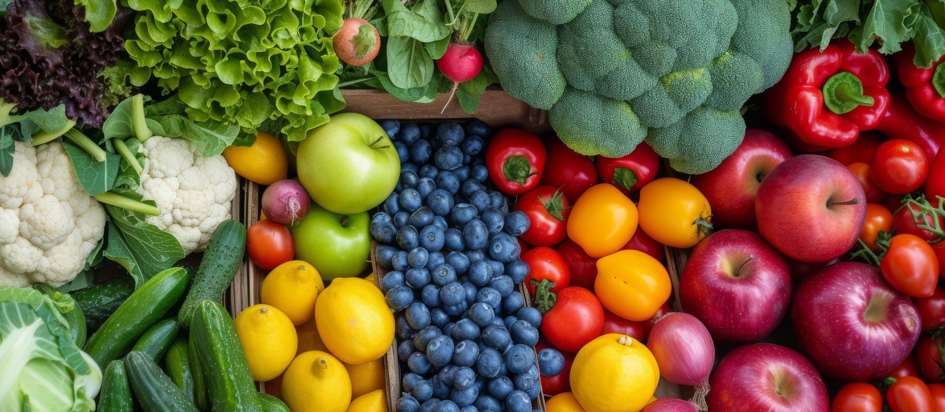 Fresh produce used for practical nutrition awareness